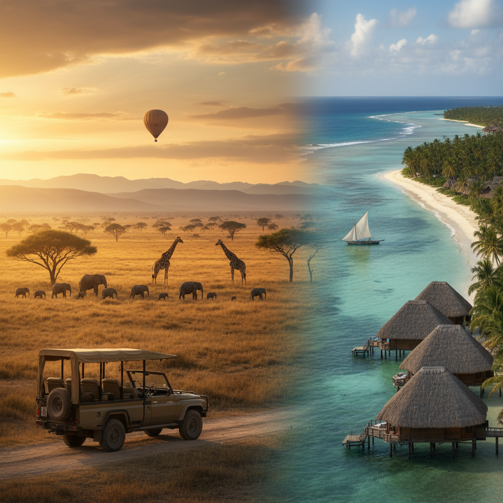 Voyage inoubliable en Tanzanie et Zanzibar : safari et plages de rêve