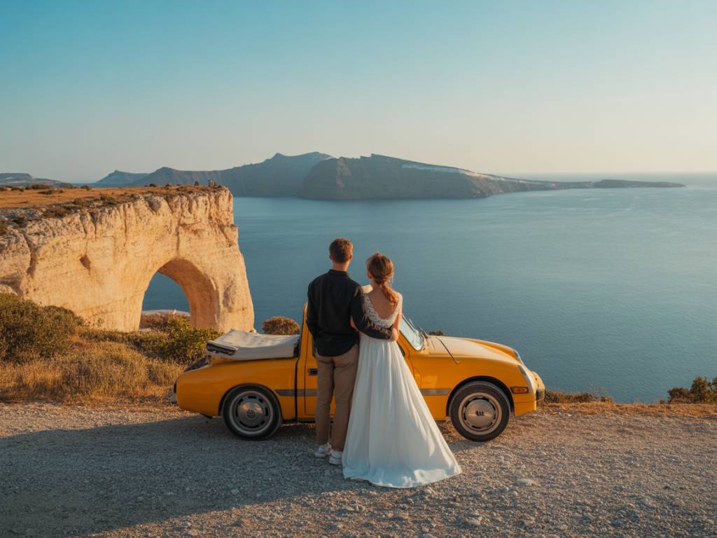 Voyage de noces en Grèce continentale : road trip romantique entre Athènes, le Péloponnèse et les Météores