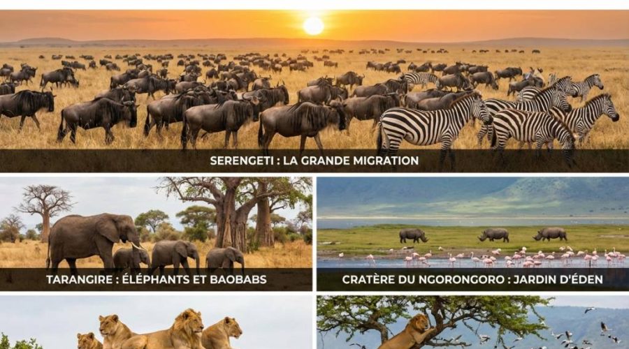 Safari en tanzanie : les parcs incontournables pour un premier voyage