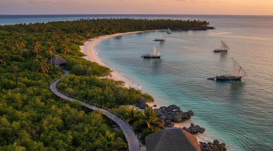 Découvrir l’île de wasini, un joyau caché du kenya