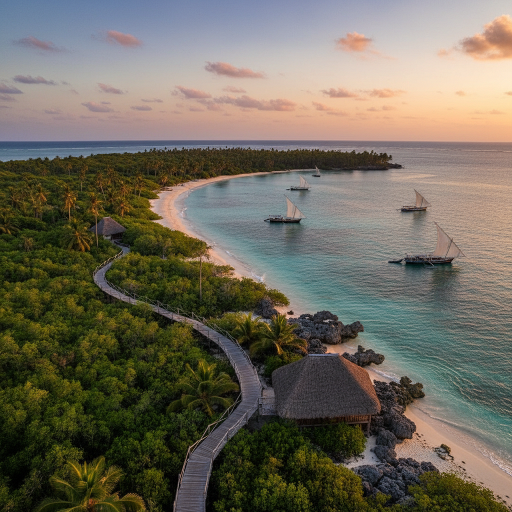 Découvrir l’île de wasini, un joyau caché du kenya