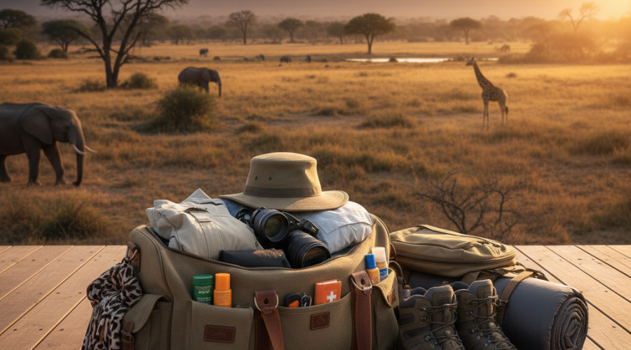 Que mettre dans sa valise pour un safari botswana